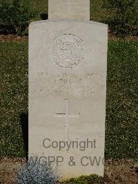 Salonika (Lembet Road) Military Cemetery - Purdie, Joseph